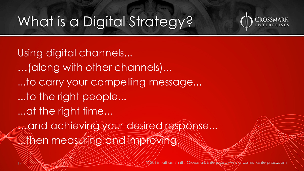 What is a digital strategy