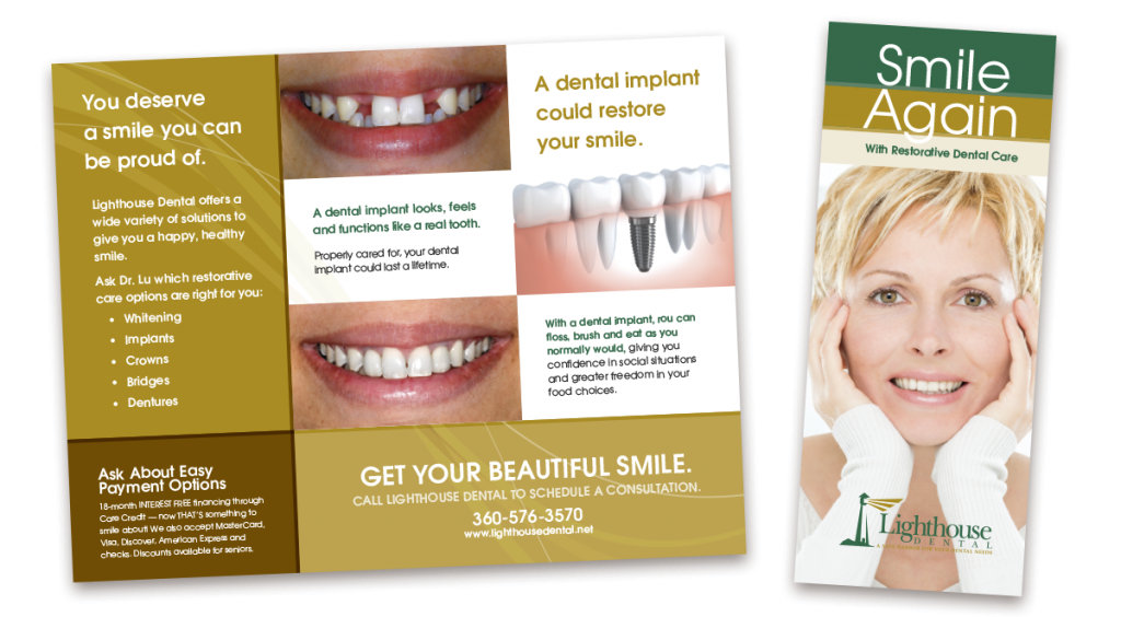 Dental implant brochure